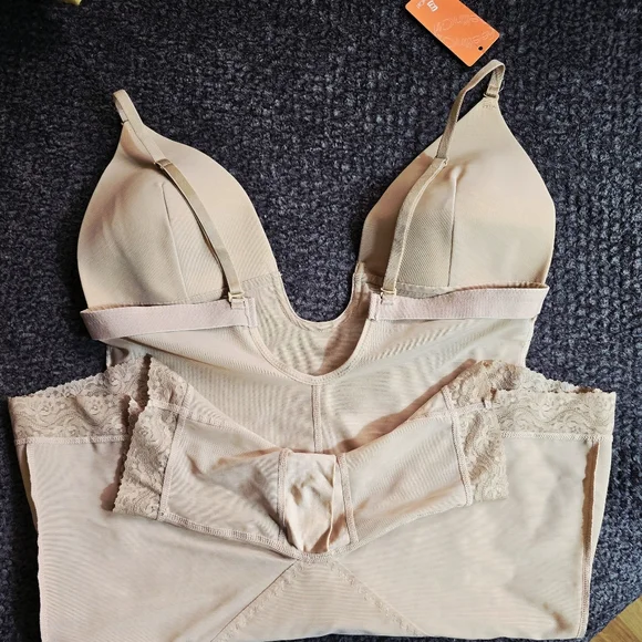 FeelinGirl Shapewear for Women With Tummy Control Built In Bra With U Plunge NWT - Picture 6 of 12